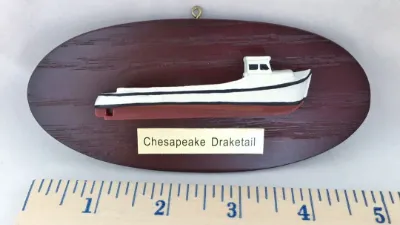 Half Hull, Draketail Workboat, 5 Inches Long, view 5