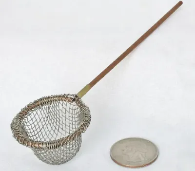 Miniature Dip Net (Metal Mesh) by Blackway Boat Models