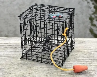 Miniature Crab Trap by Blackway Boat Models