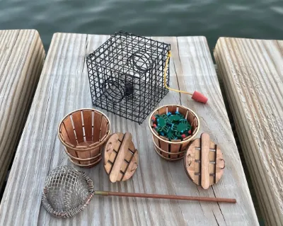 Miniature Crabbing Kit by Blackway Boat Models