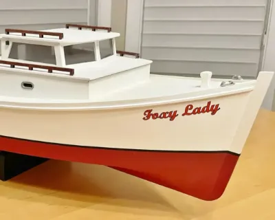 Personalization, Name on Bow, view 7