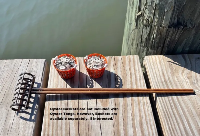 Miniature Oyster Tongs (Hand Tongs) by Blackway Boat Models