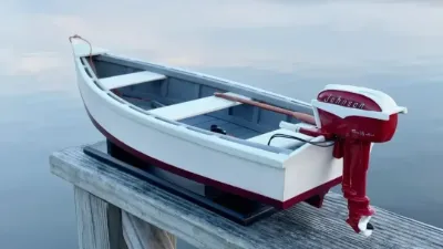 Skiff with Red Johnson, view 3