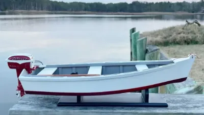 Skiff with Red Johnson, view 5