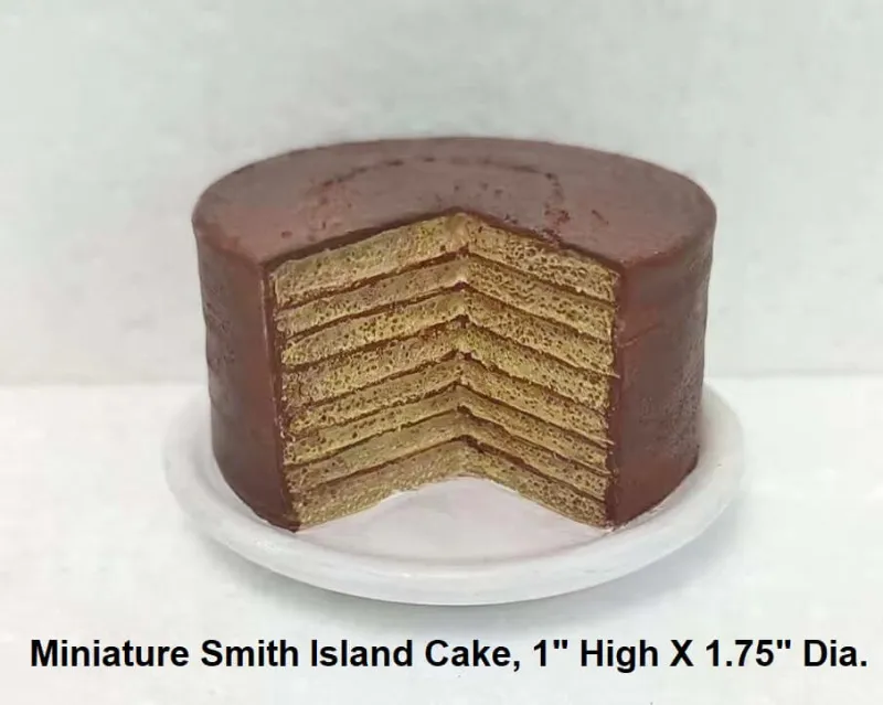 Miniature Smith Island Cake by Blackway Boat Models