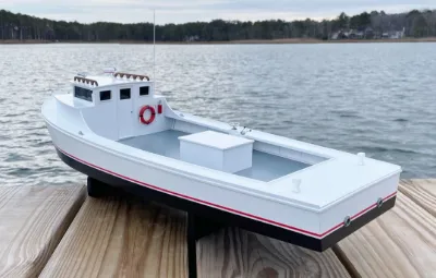 Open Cockpit Workboat, Ver. 2, view 8
